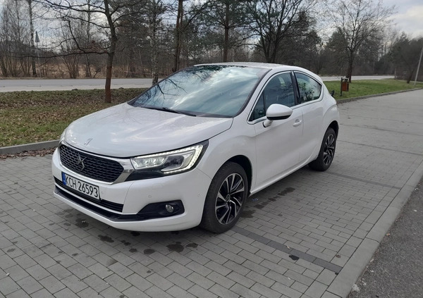 Citroen DS4 cena 43900 przebieg: 158000, rok produkcji 2017 z Chrzanów małe 781